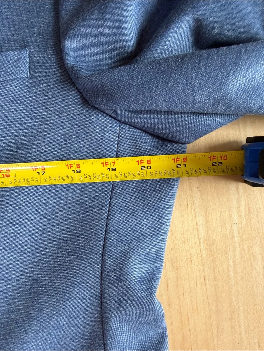 Men's Blue Two-Button Blazer - Classic Tailored Jacket